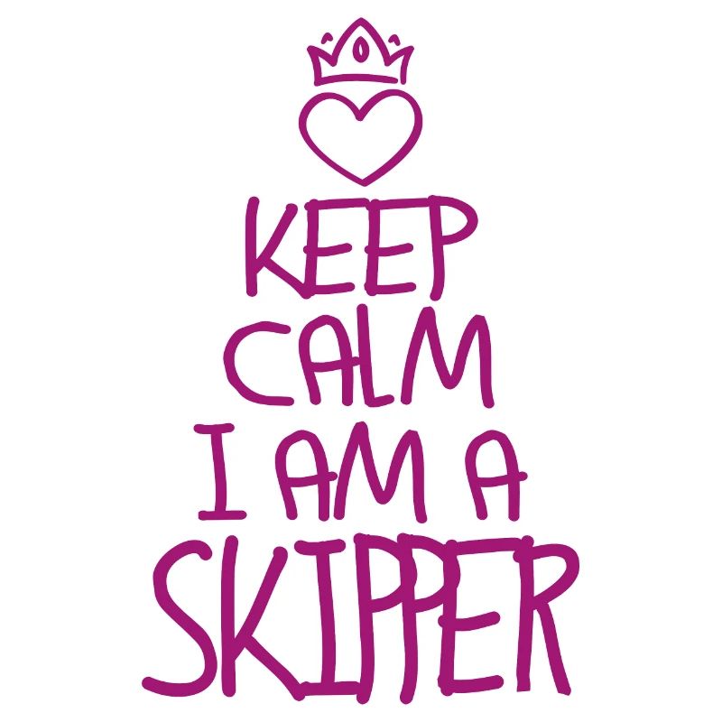Keep Calm Skipper cool skipper gift
