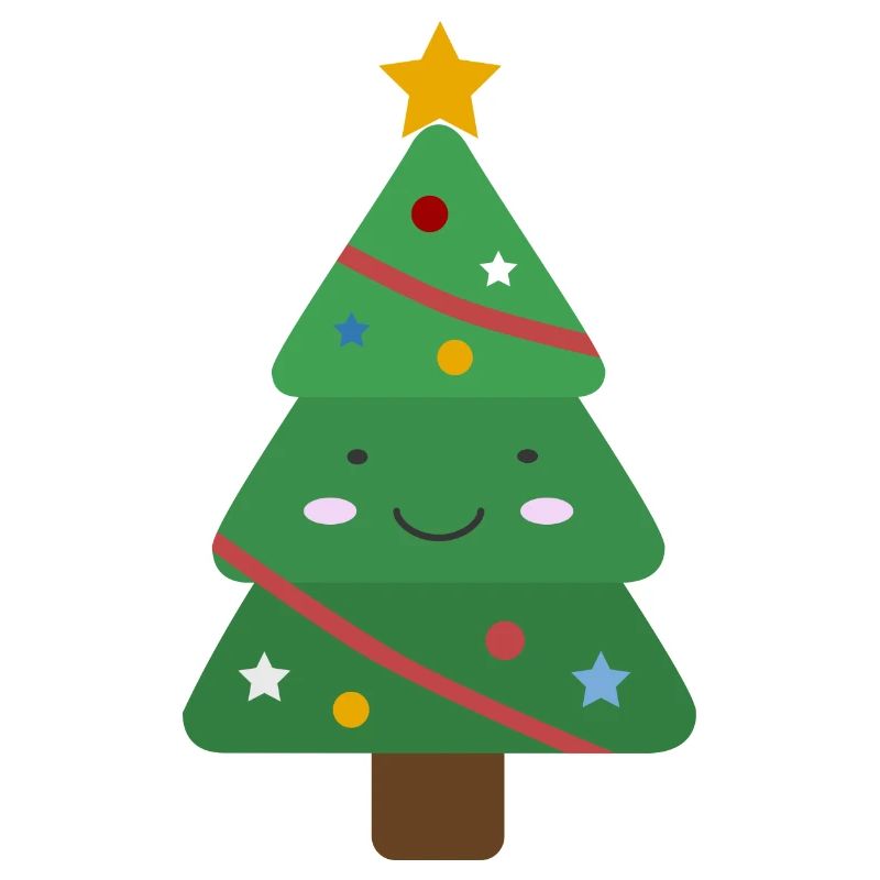 Süßer Weihnachtsbaum