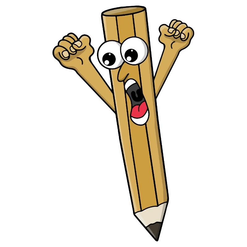 Crayon effrayé