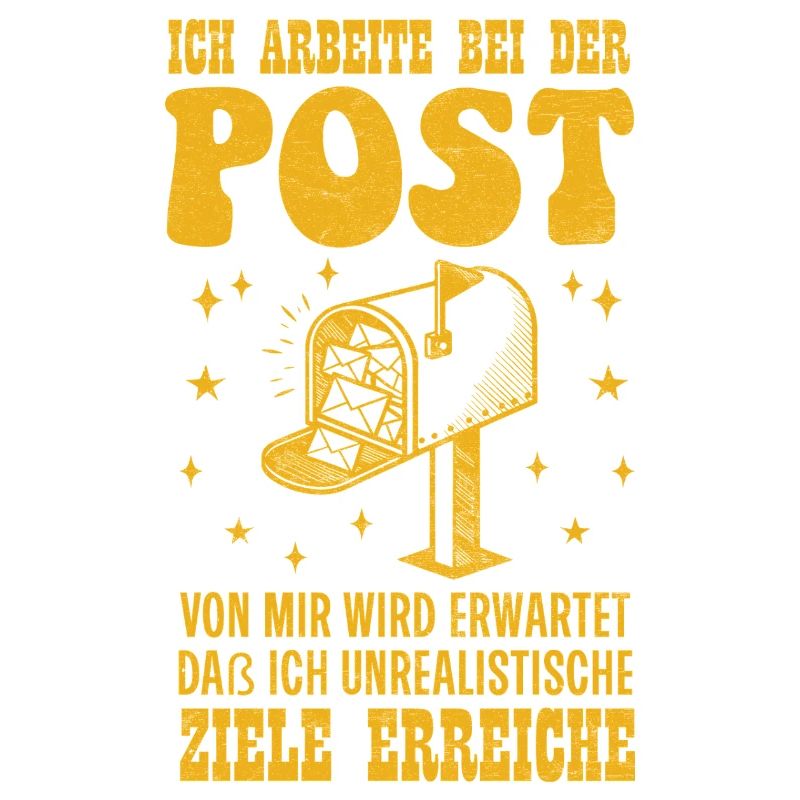Postboten ICH ARBEITE BEI DER POST VON MIR WIRD