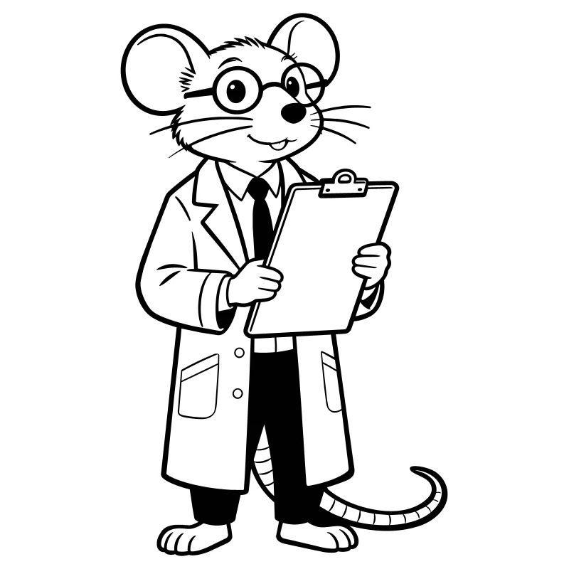 Souris scientifique