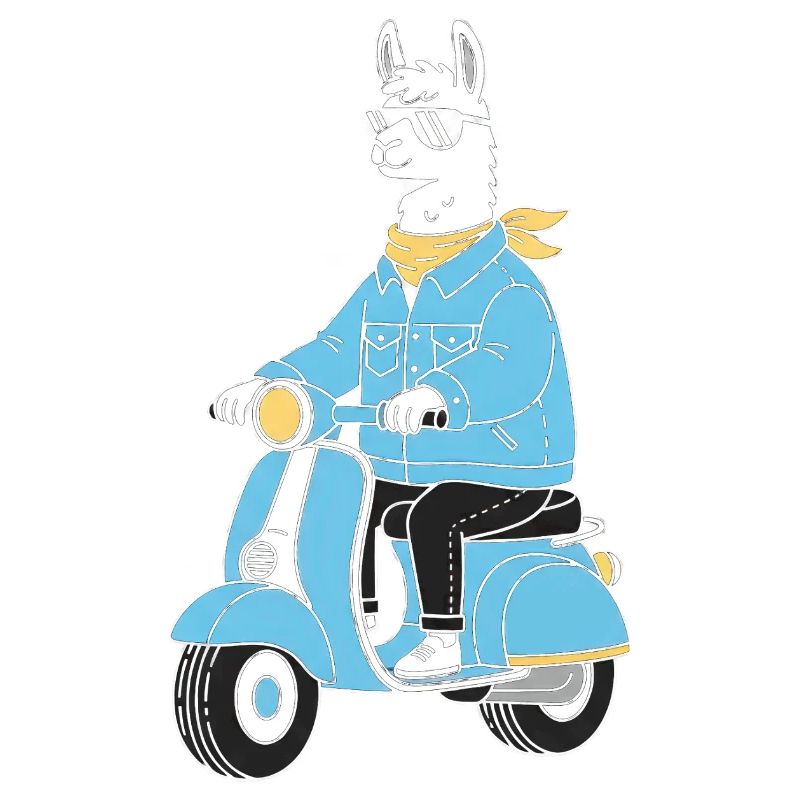 Lama Denim Scooter