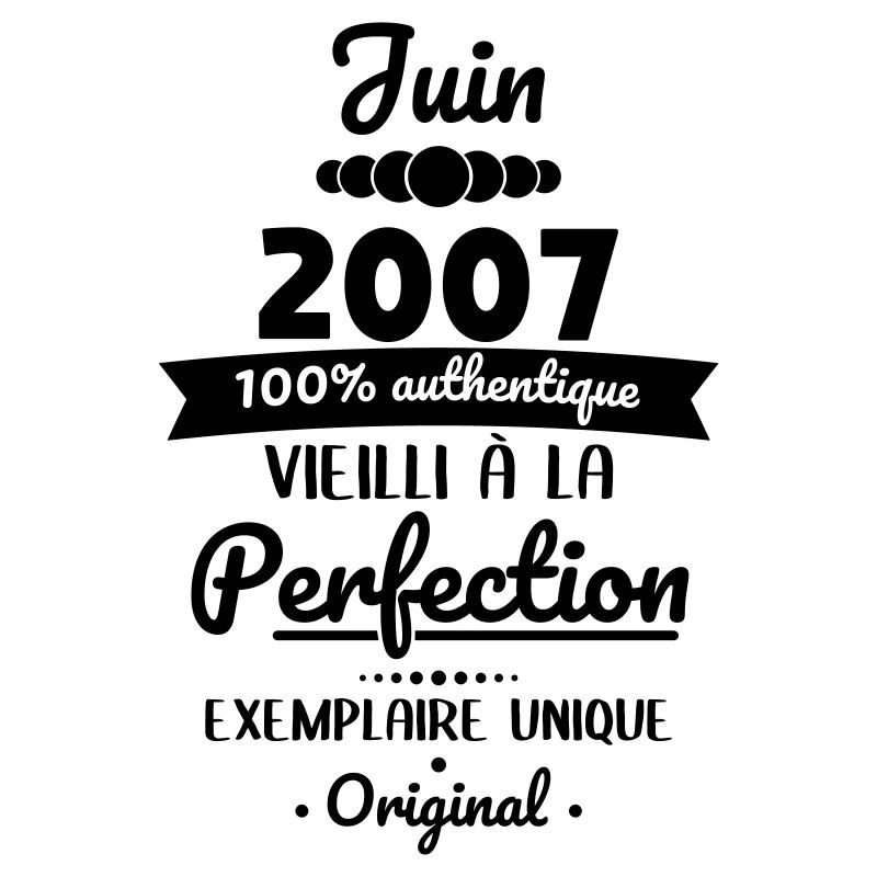 18. Geburtstag - Juni 2007 Original