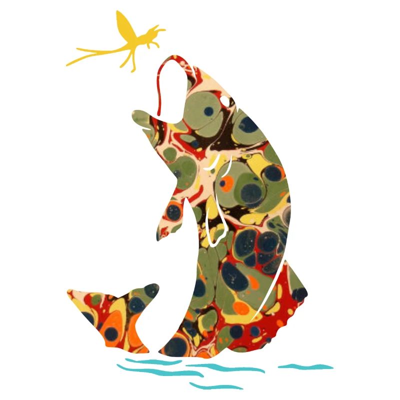fisch mit libelle e 41