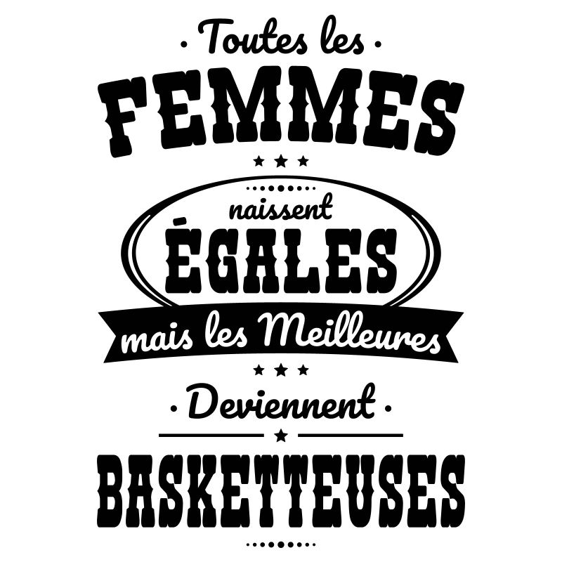 Femmes égales meilleures deviennent basketteuses