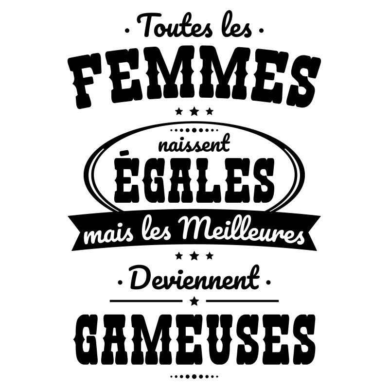 Femmes égales les meilleures deviennent gameuses