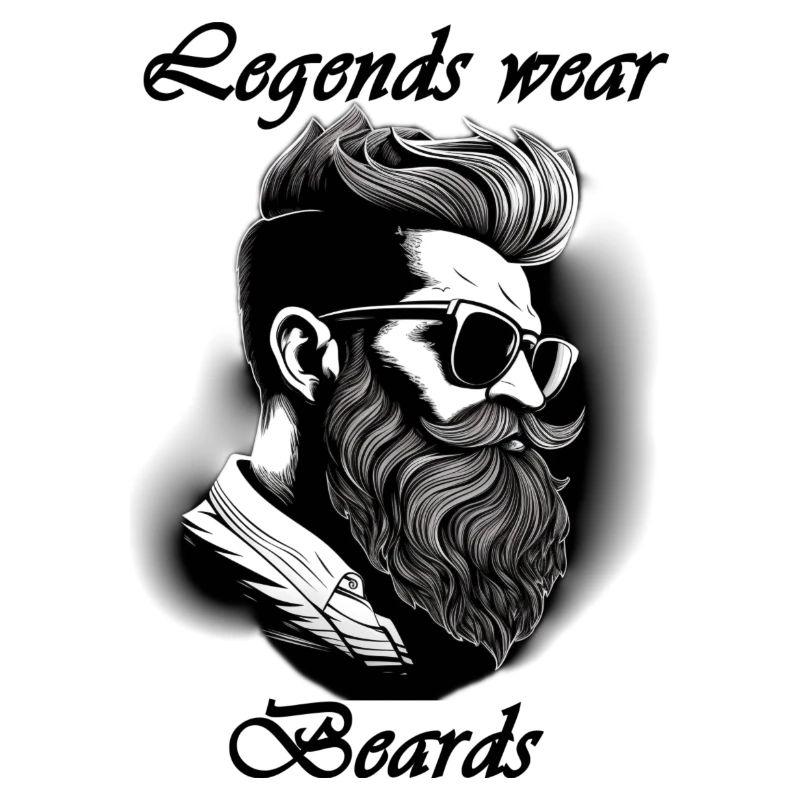 Legends wear beards