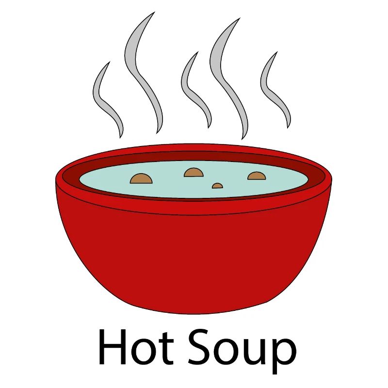 heiße Suppe