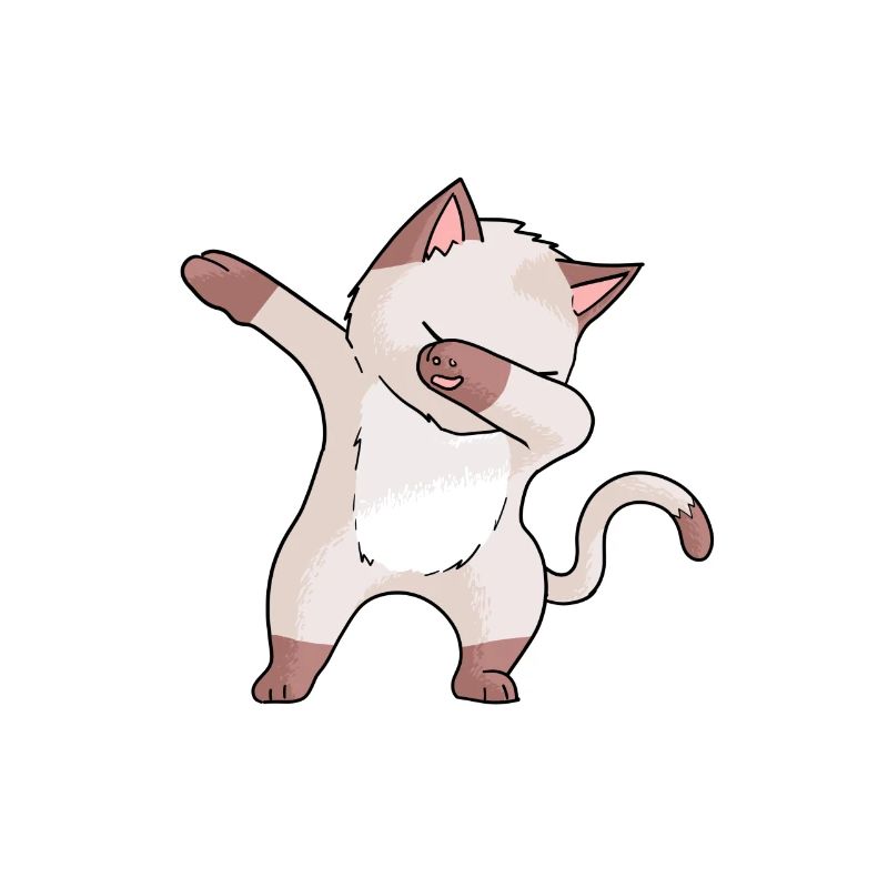 Dancing Cat - Kitty Dabbing Dancing