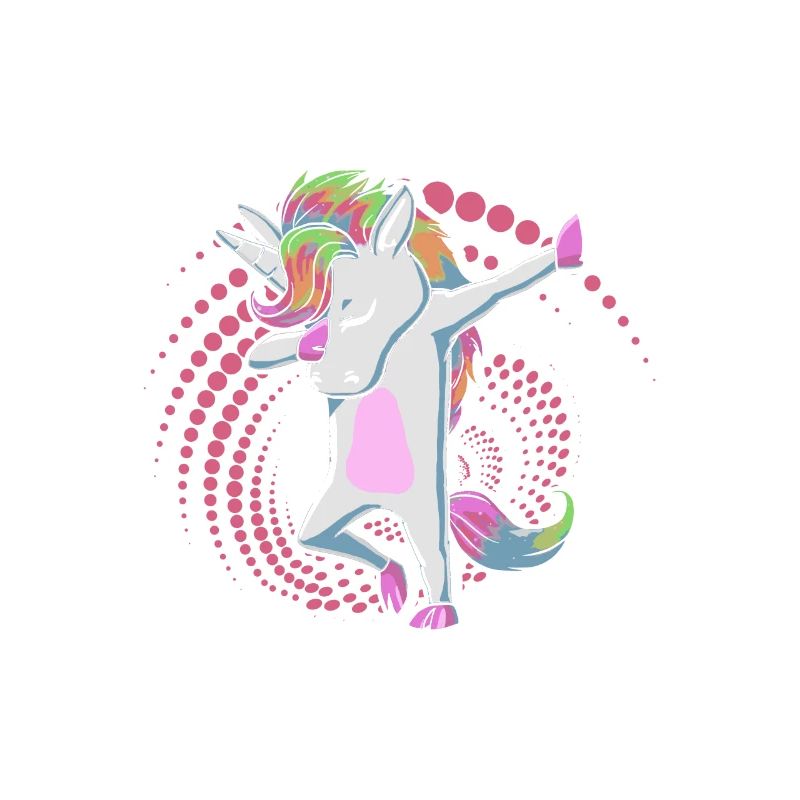 Lustiges Dabbing Einhorn Dab Einhörner Geschenk