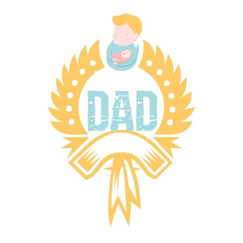 Stolzer Papa