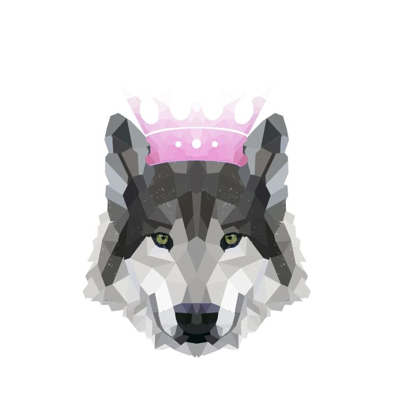 Couronne POLYGONE WOLF Husky Wolves Pack