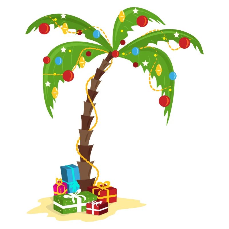 Christmas palm