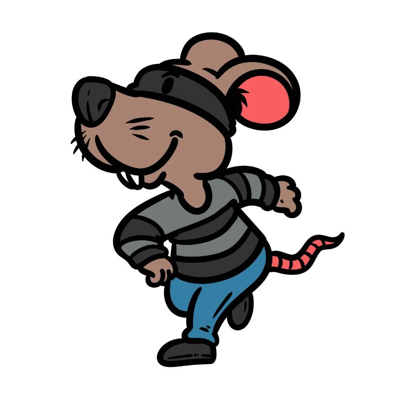 Robber Mouse Robber Maus