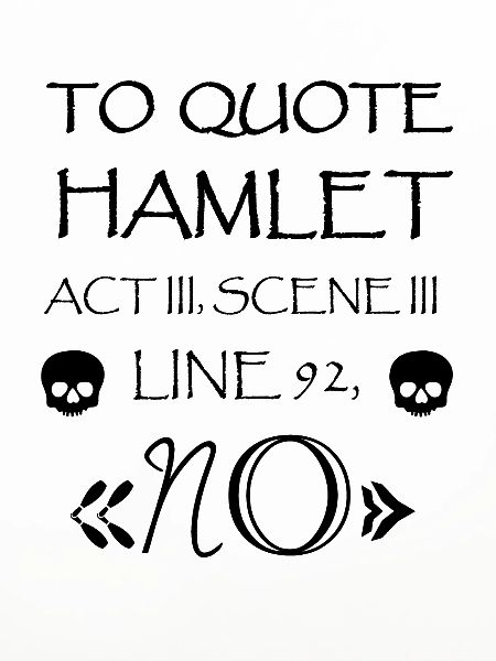 Shakespeare Hamlet Zitat