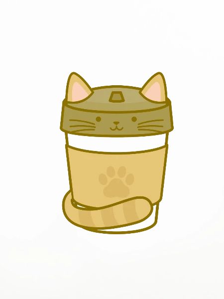 Cat-Becher