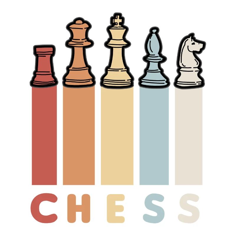 CHESS RÉTRO joueurs d’échecs échecs
