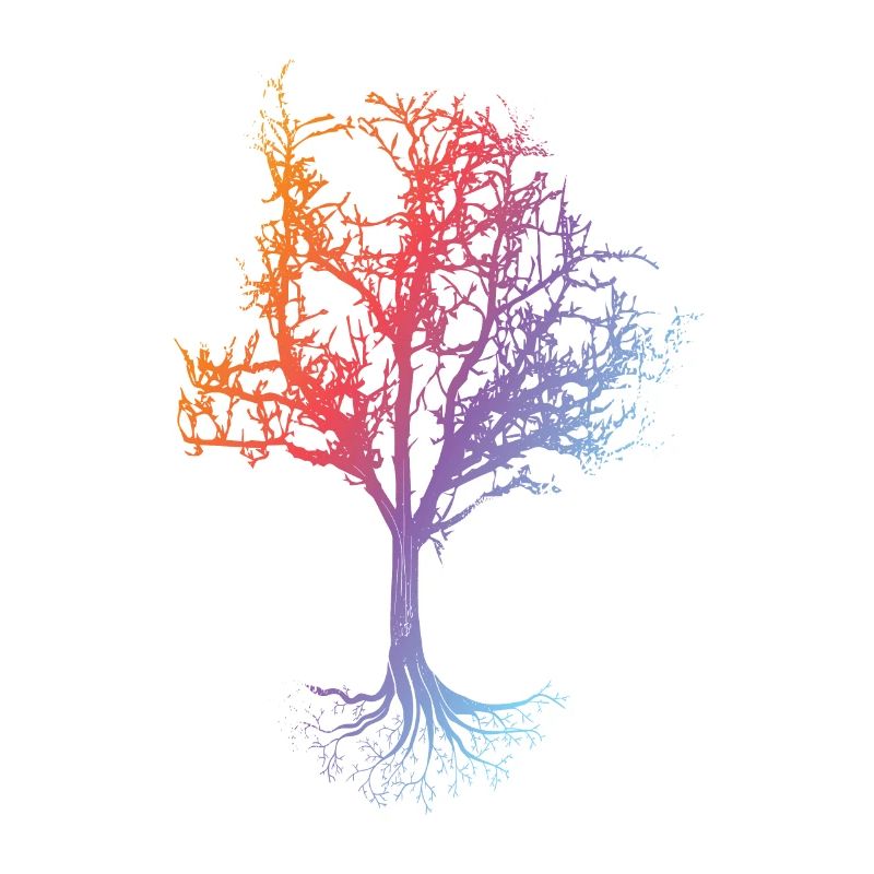 Regenbogen Baum / Rainbow Tree
