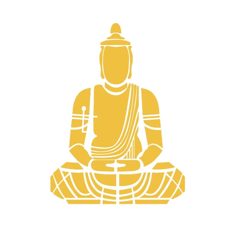 Mediations buddha sitzend