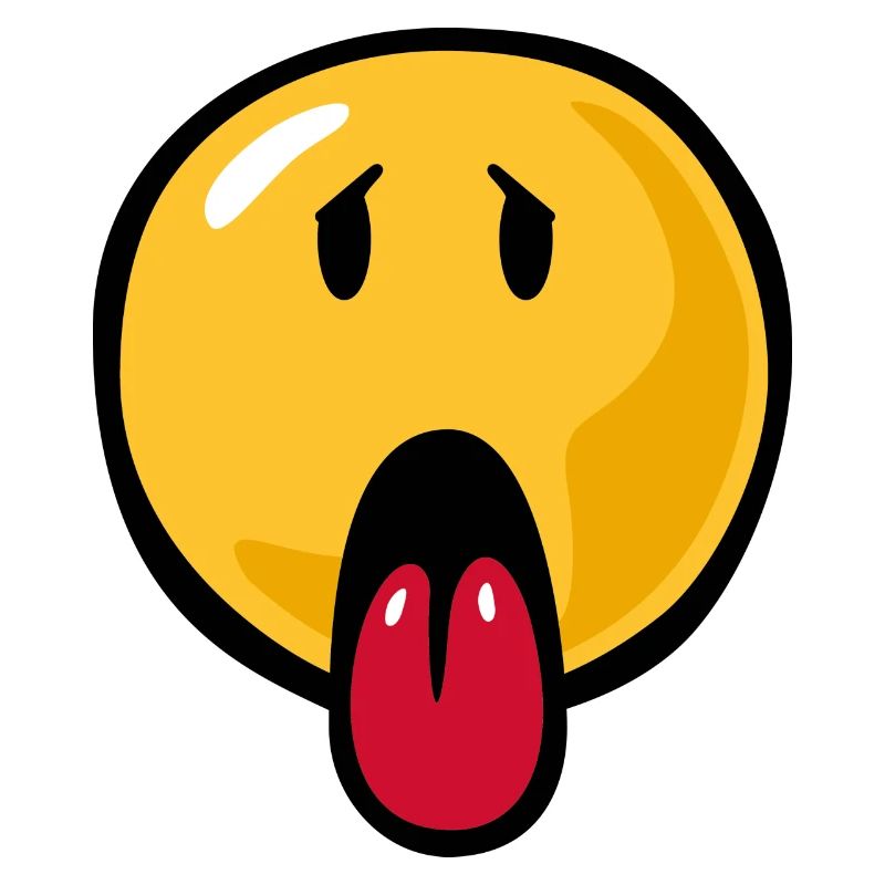 Smiley sick