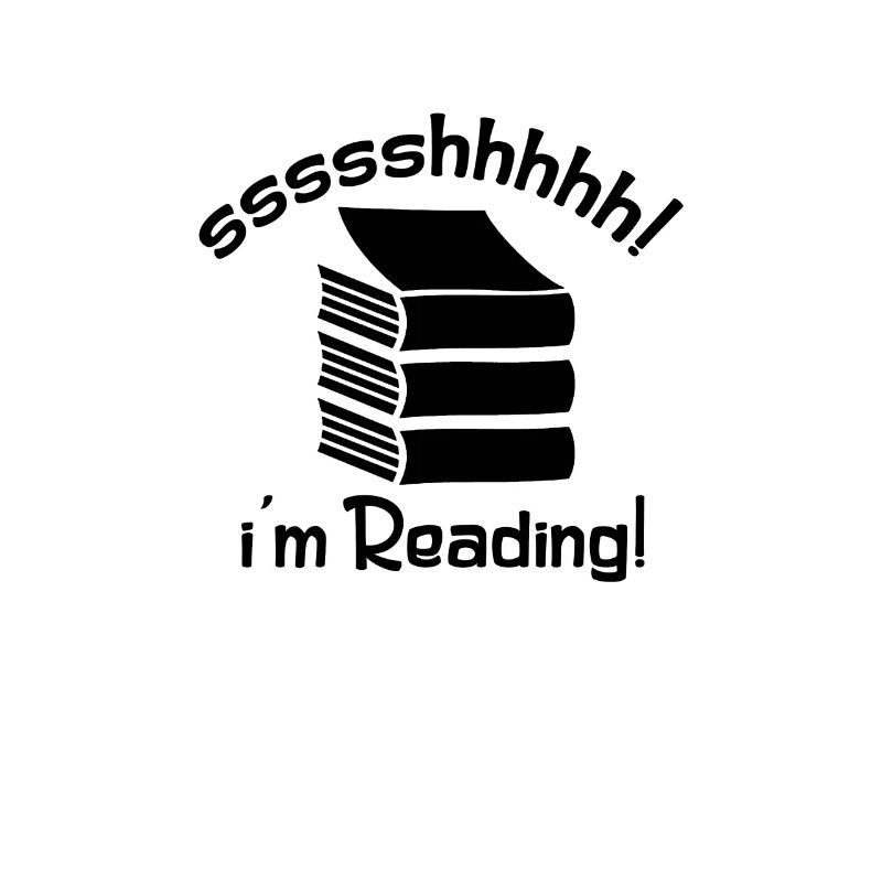 Library Pssst I'm reading the book