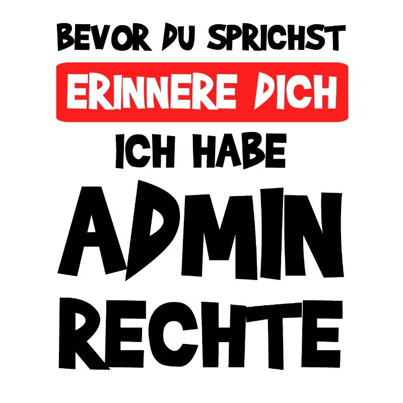 System Admin Administratoren Computer Geschenk