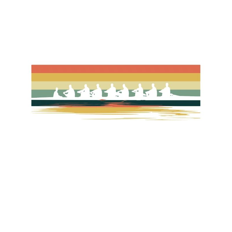 Retro rowing rower gift I eighth rowing