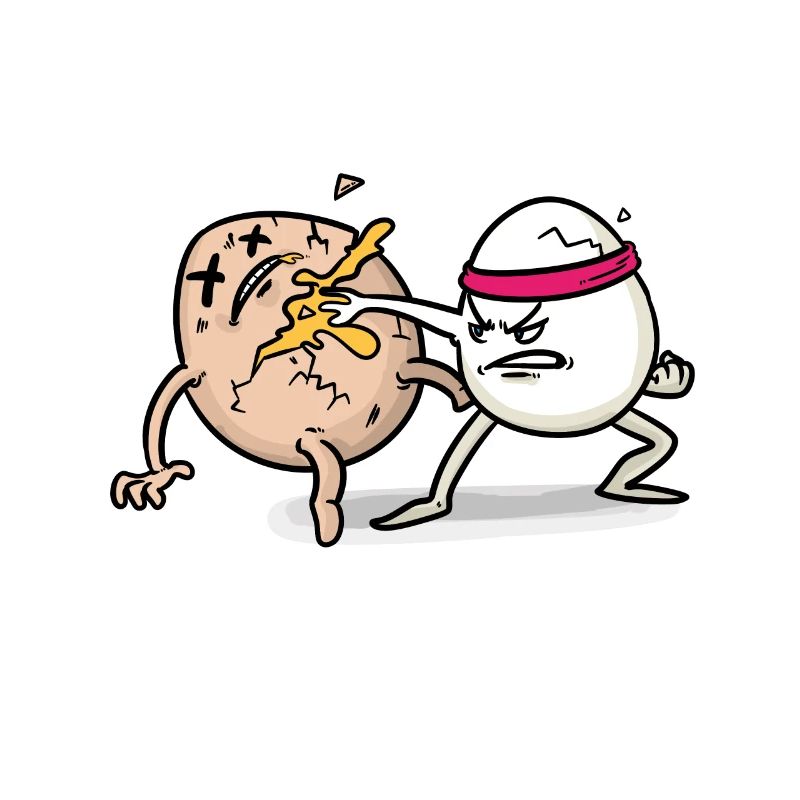EGG FIGHT Eier kampf