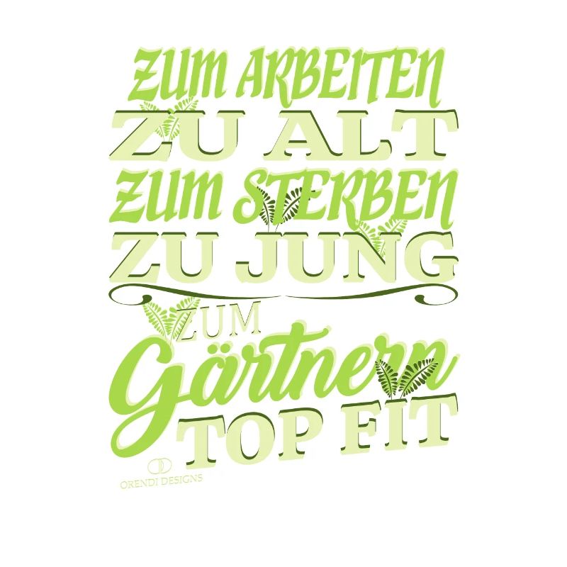 Gärtner Rentner