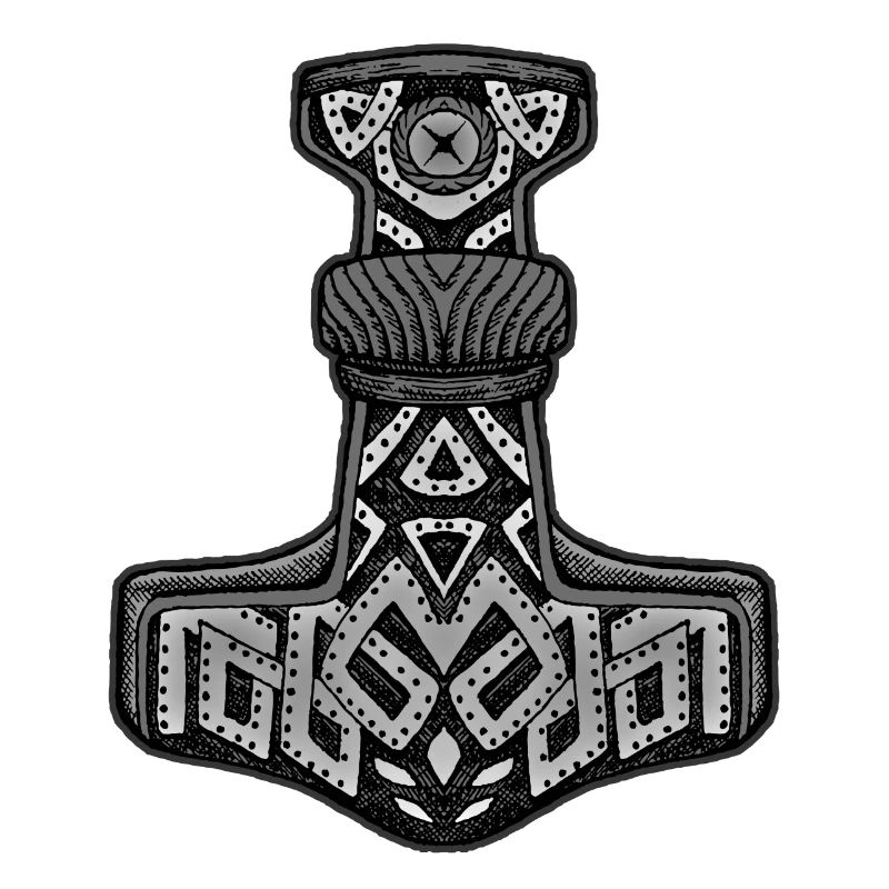 Thors Hammer Mjölnir Wikinger Design
