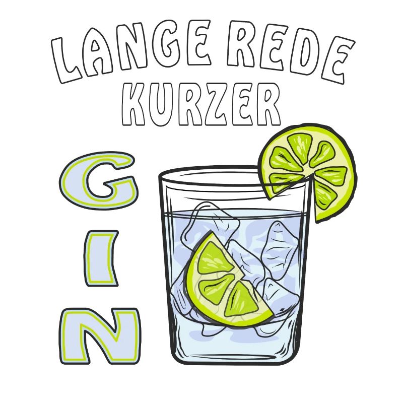 LANGE REDE KURZER GIN