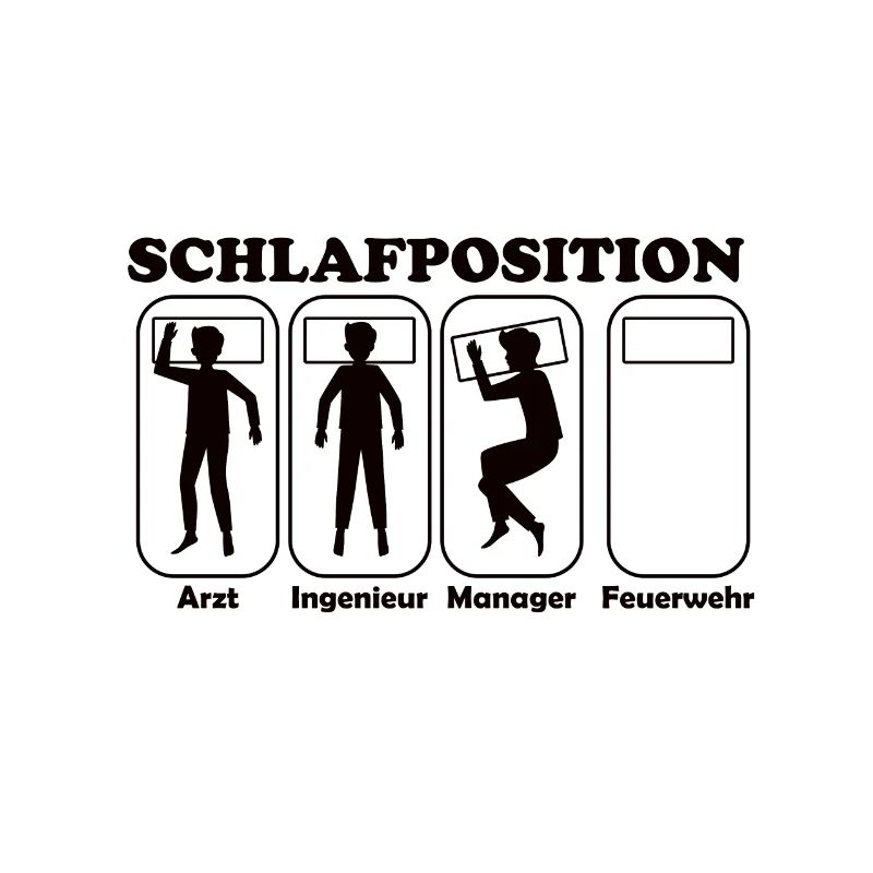 Schlafposition Feuerwehr