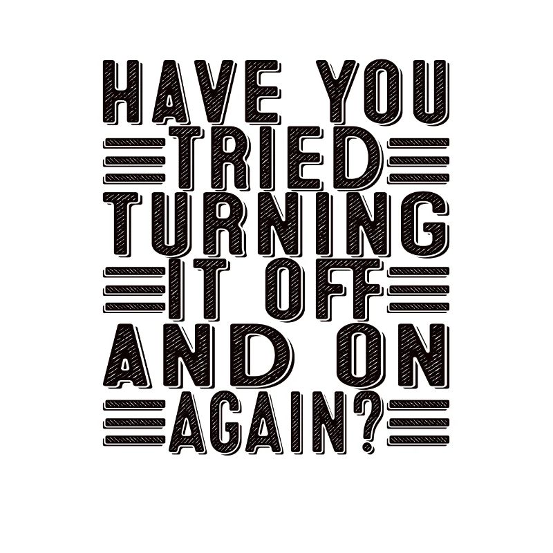 Programmierer Support Tech Admin Spruch Lustig