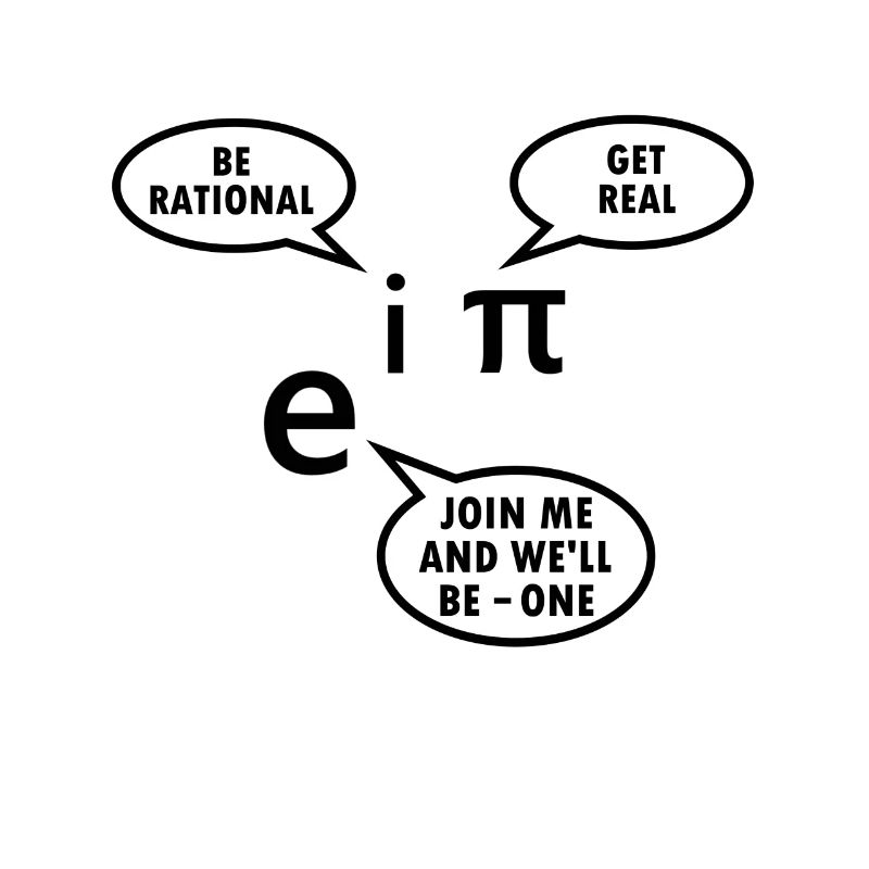 Mathematician Gift Math Teacher Nerd Euler Pi