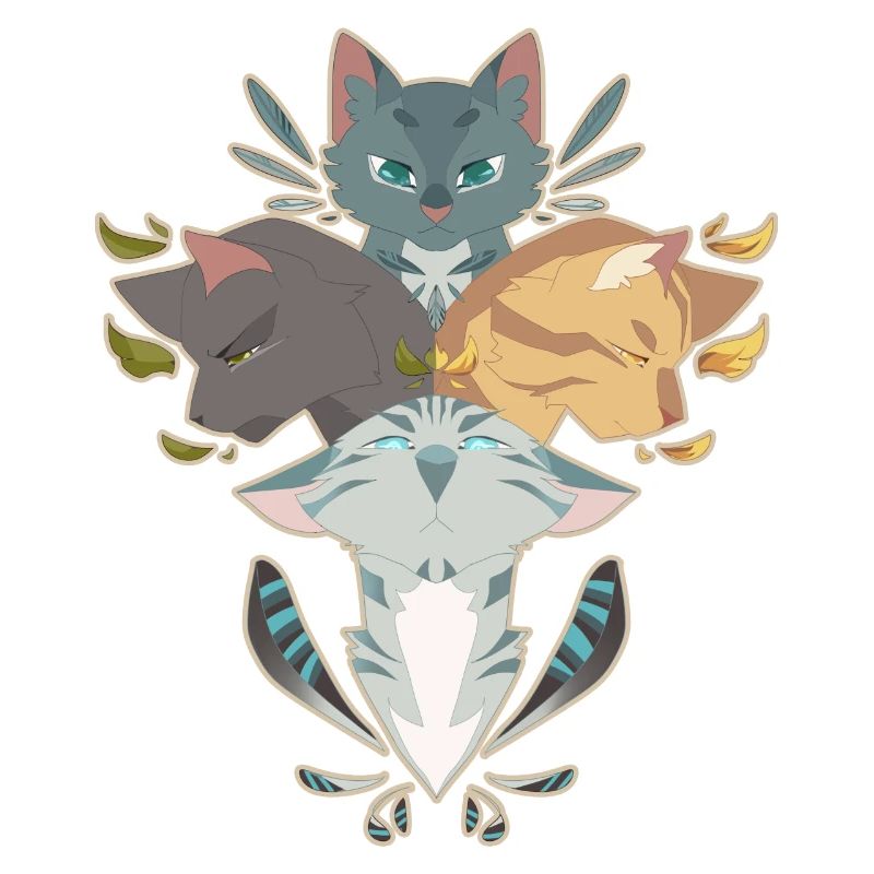 Jayfeather Häherfeder Chat Gris Warrior Cats