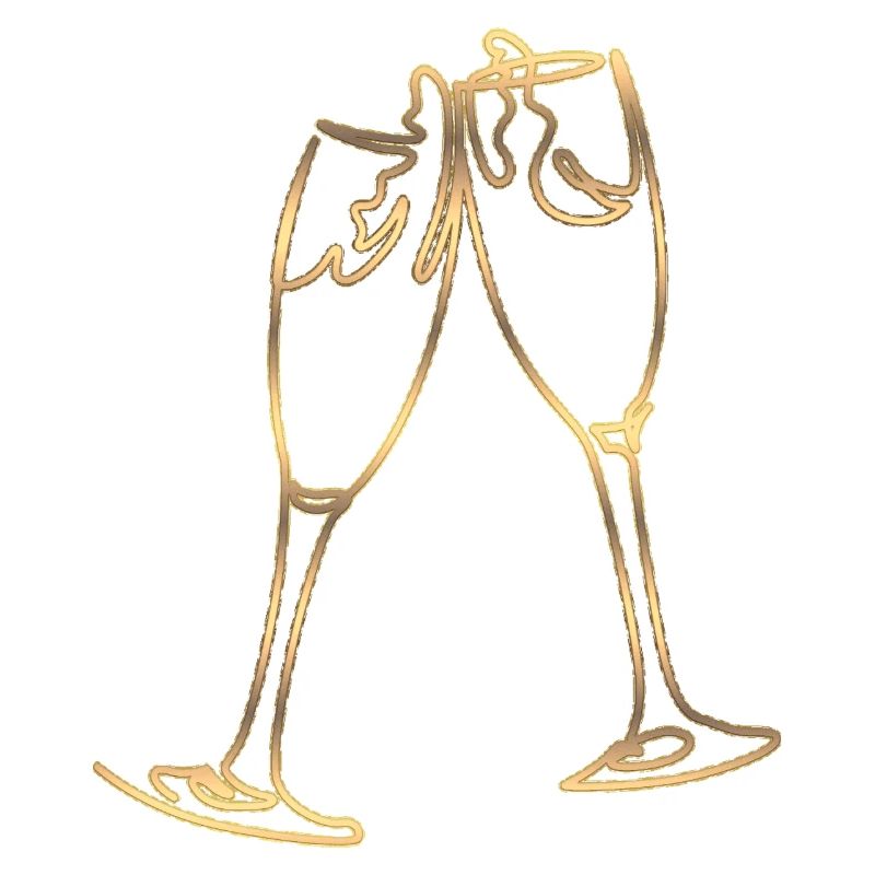 Champagnergläser Geschenk