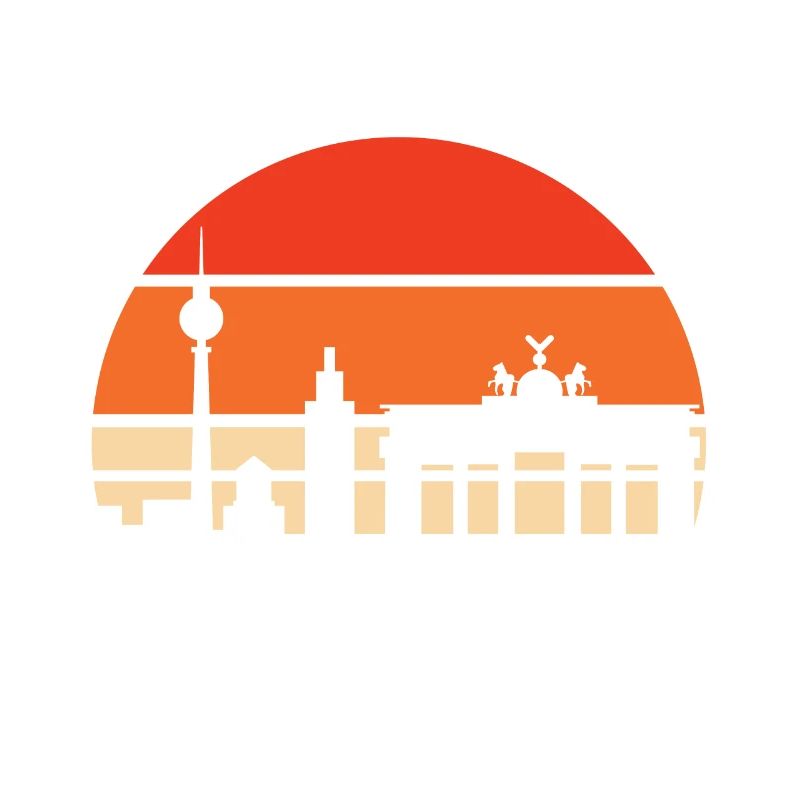 Sonne Berlin Skyline