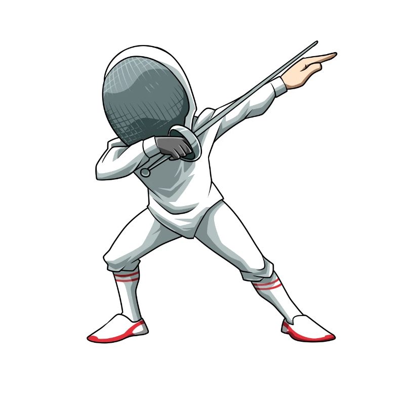 Fechten Dabbing Dab Fechtkampf