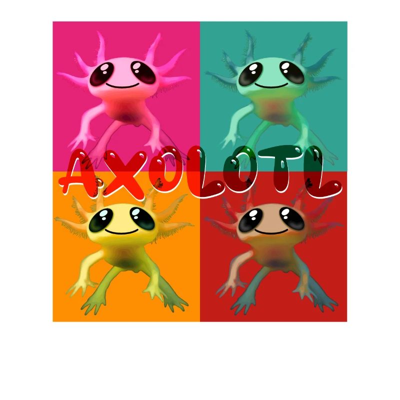 Axolotl Kunst