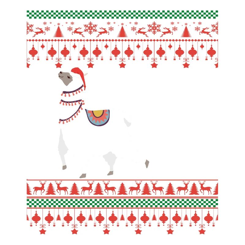 Fa fa fa llama pull de Noël moche
