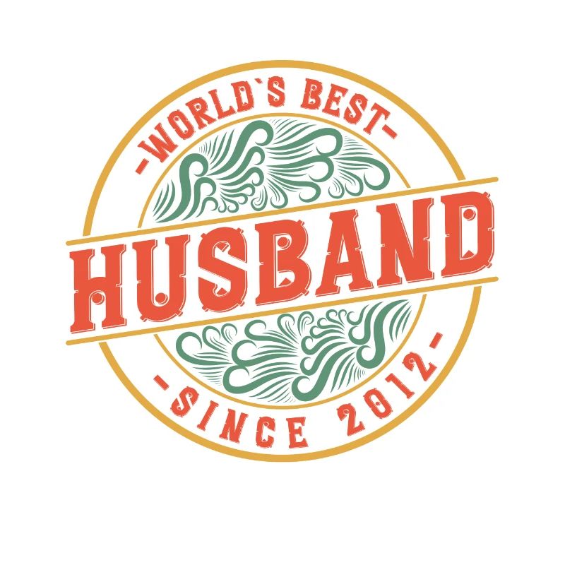 Bester Ehemann seit 2012 9. Hochzeitstag