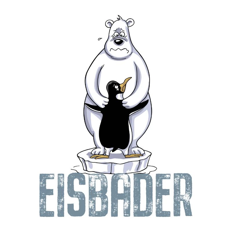 Eisbader Eisbär Pinguin Eisbaden Sauna Spa Eis