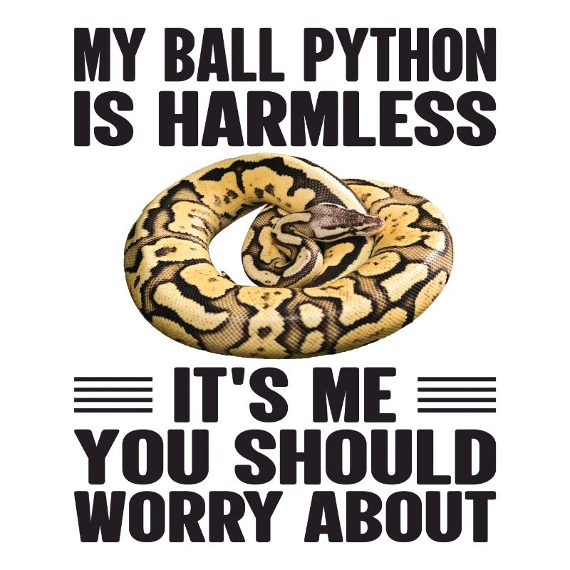 Je suis inquiet - Ball Python Snake