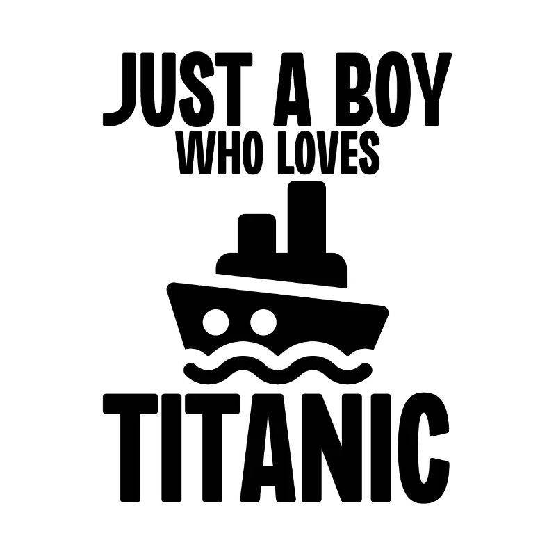 Nur ein Junge, der Titanic liebt