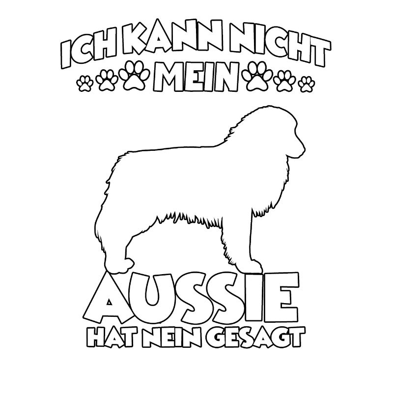Australian Shepherd Witziges Aussie Gassi Hunde