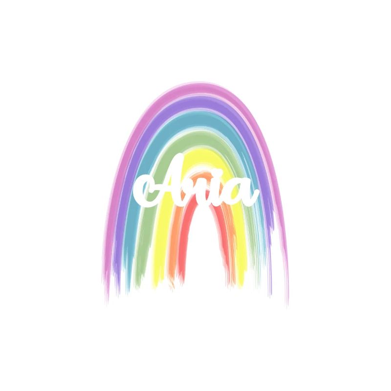 ARIA Rainbow Cursive