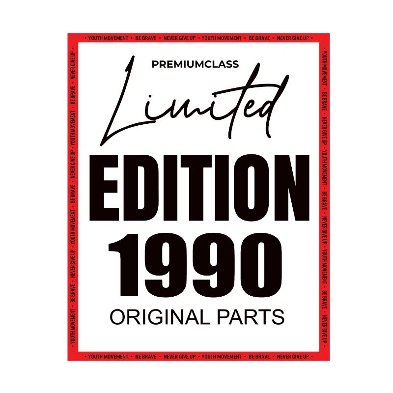 Édition limitée 1990