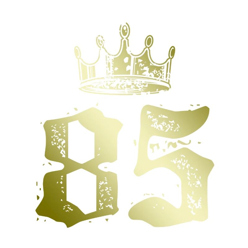 85 Number crown