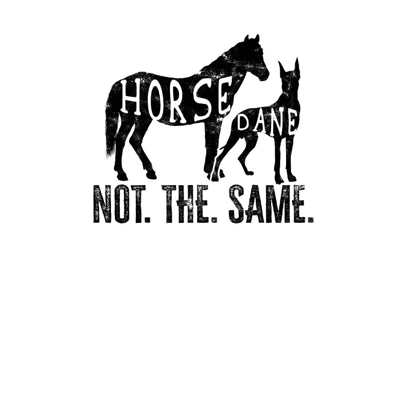 Horse Dane not the same - great dane lover