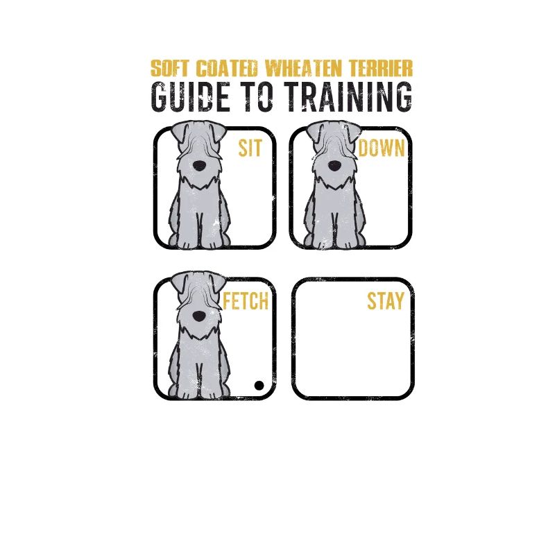 Soft Coated Wheaten Terrier Guide to training Sit